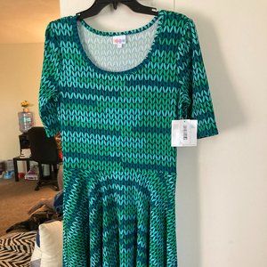 NEW LuLaRoe Nicole Dress Size Large